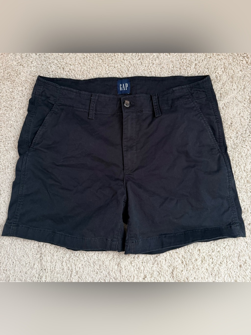 GAP Women’s Black Chino Shorts